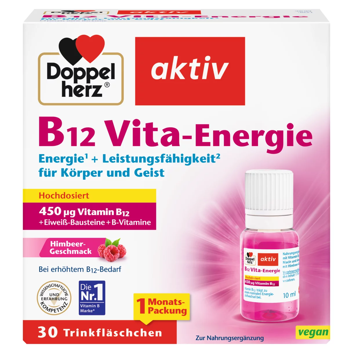 Doppelherz aktiv B12 Vita-Energie Frontansicht