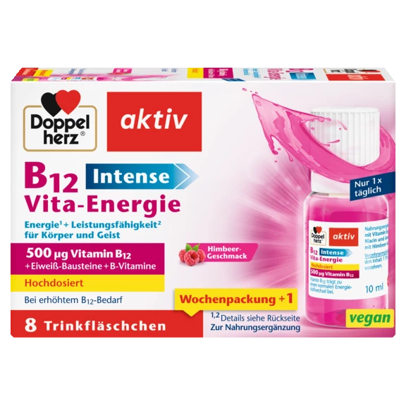 Doppelherz aktiv B12 Vita-Energie Intense Frontansicht