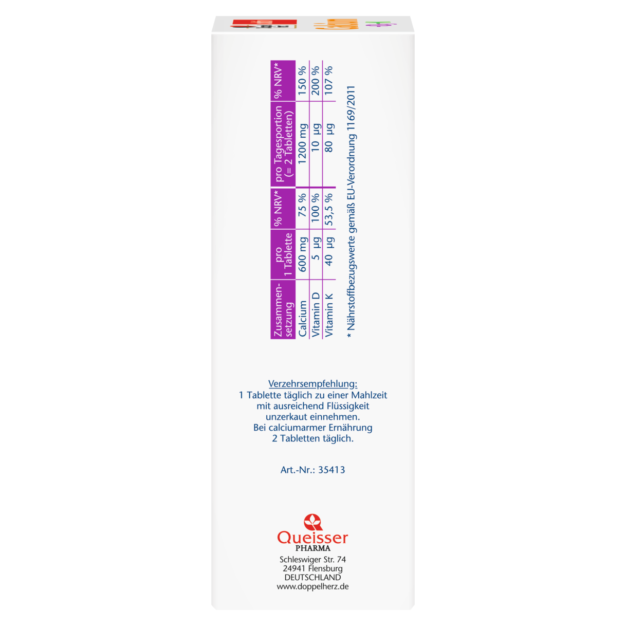 Calcium + Vitamin D3 + K
