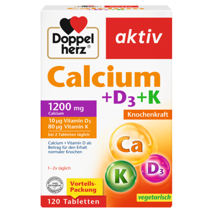 Calcium + Vitamin D3 + K