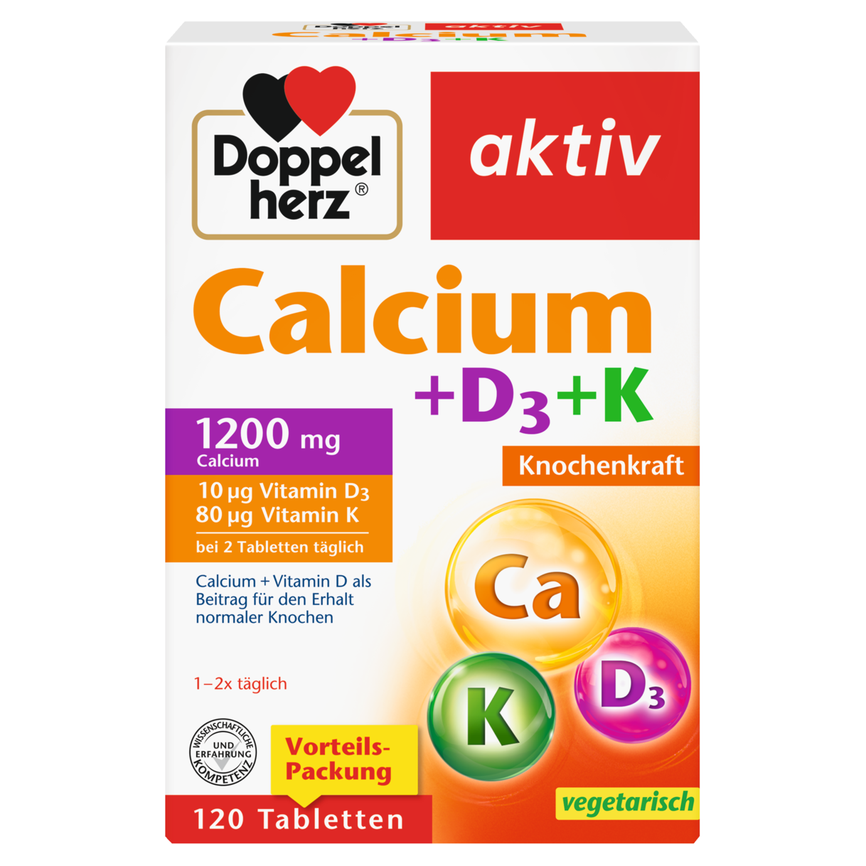 Calcium + Vitamin D3 + K