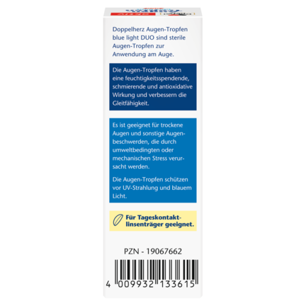 Augen-Tropfen blue light DUO