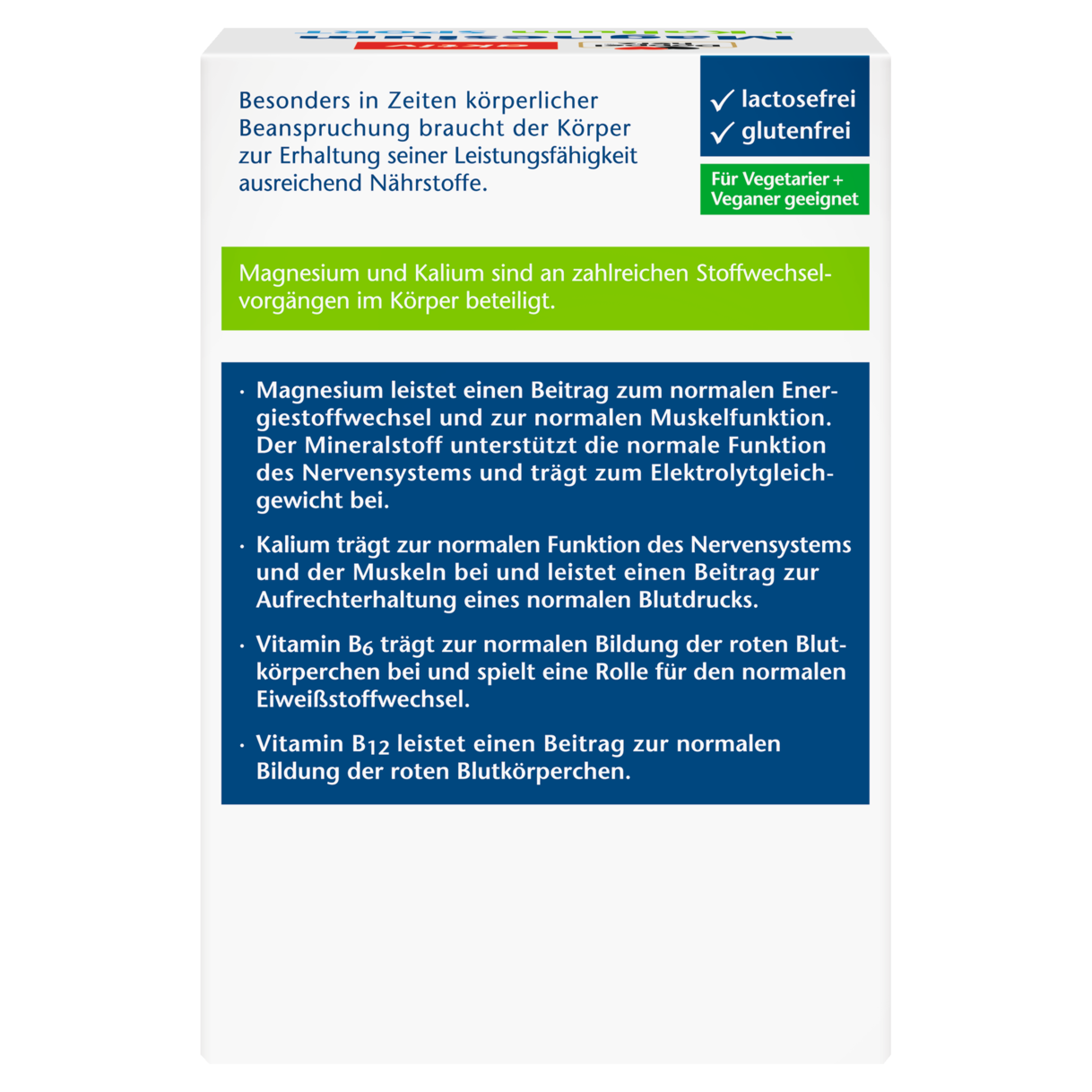 Magnesium + Kalium Brausetabletten