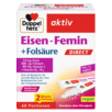 Abbildung der Produktverpackung Doppelherz aktiv Eisen-Femin DIRECT Frontansicht