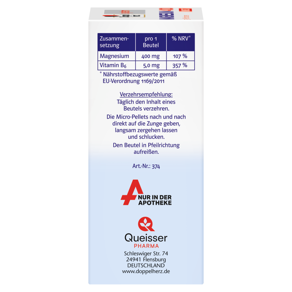 MAGNESIUM 400 DIRECT