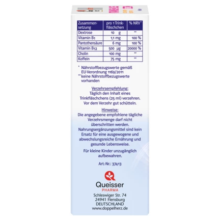 Doppelherz system VITAMIN B12 PLUS ENERGIE Seitenansicht links