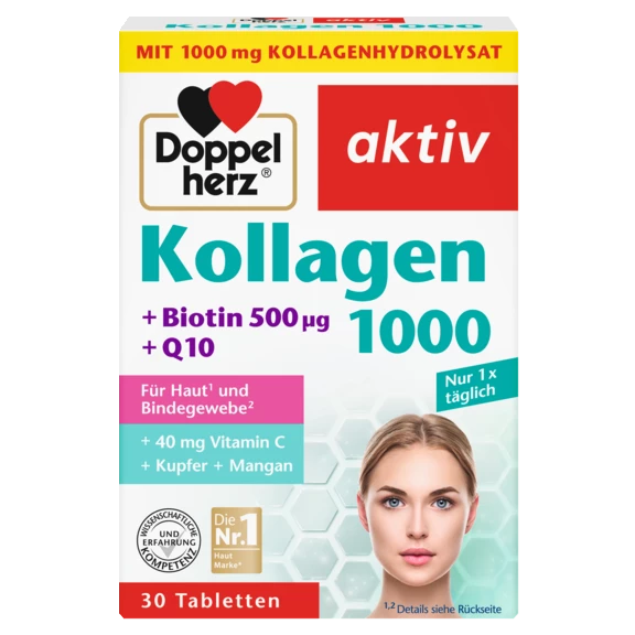 Doppelherz aktiv Kollagen 1000 Frontansicht
