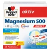Doppelherz aktiv Magnesium 500 + B12 + D3 DIRECT DEPOT Frontansicht