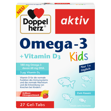 Omega-3 + Vitamin D3 Kids