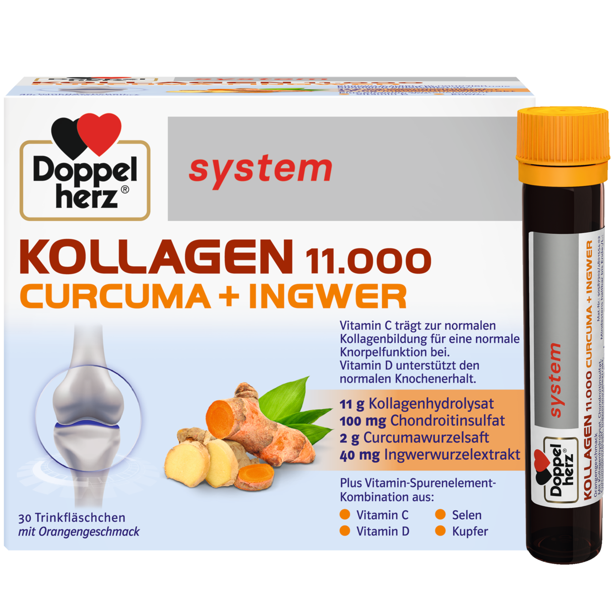 KOLLAGEN 11.000 CURCUMA + INGWER