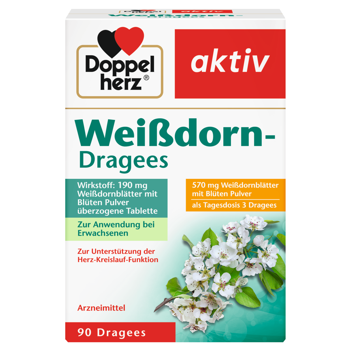 Weißdorn-Dragees