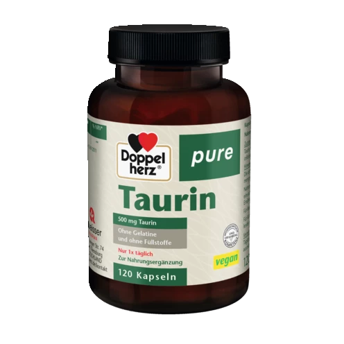 Doppelherz pure Taurin Frontansicht