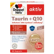 Doppelherz aktiv Taurin + Q10 Frontansicht