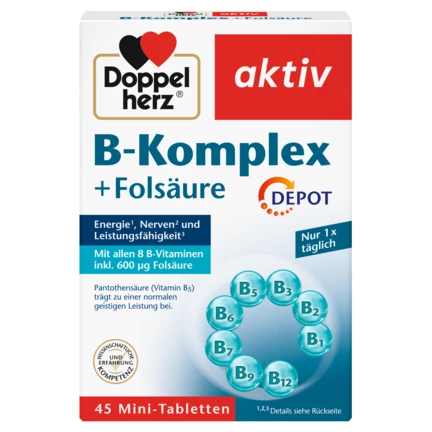 Doppelherz aktiv B-Komplex DEPOT Frontansicht