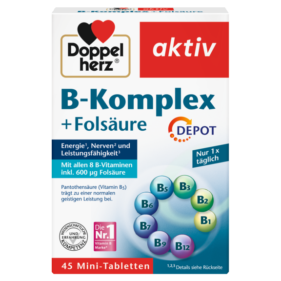 Doppelherz System B-KOMPLEX Depot-Tabletten | Doppelherz