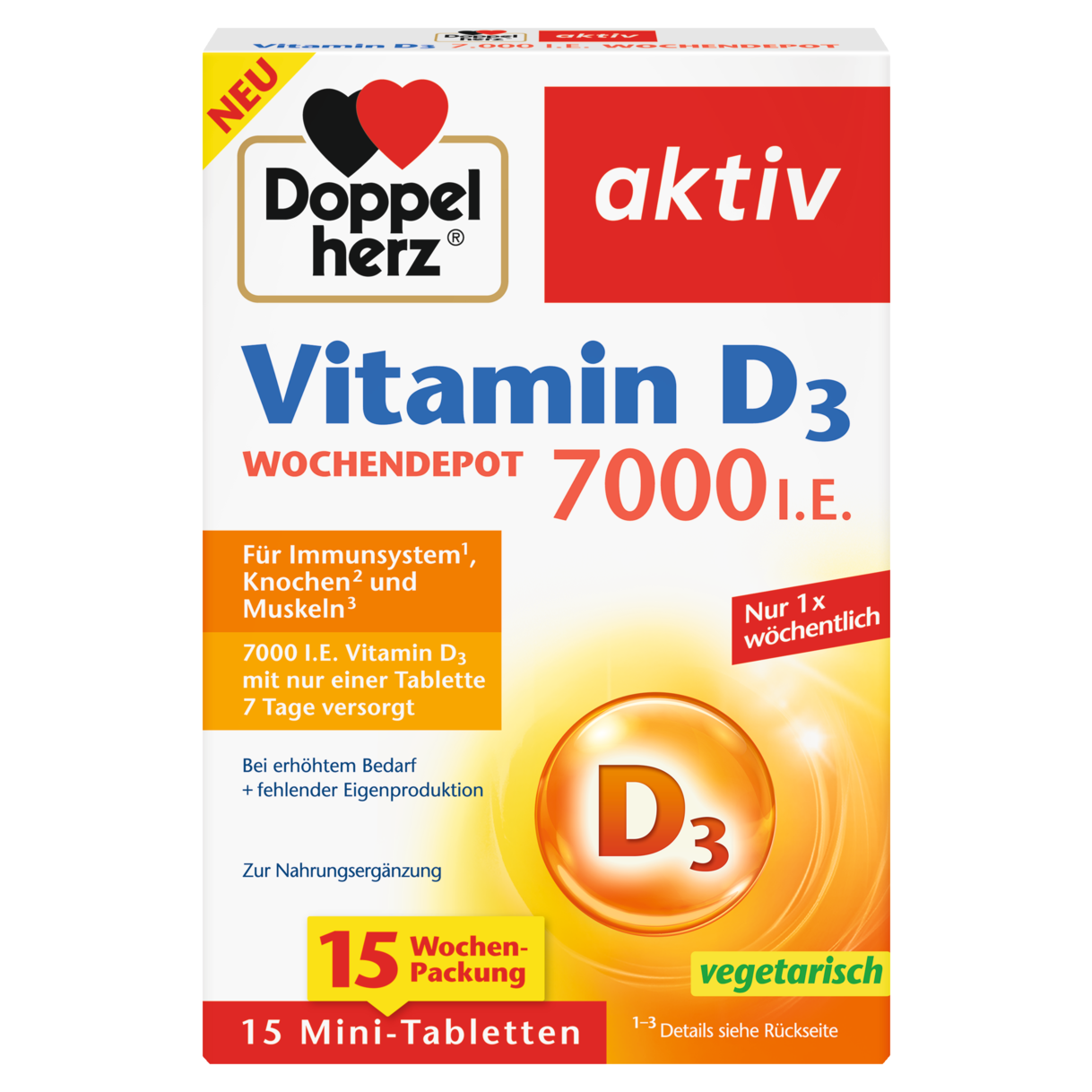 Vitamin D3 7000 I.E.