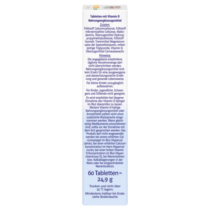 Doppelherz system VITAMIN D3 7000 I.E. PFLANZLICH Seitenansicht rechts