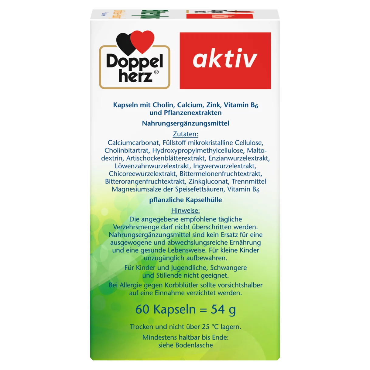 Doppelherz aktiv Bitter plus Seitenansicht rechts