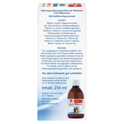 Doppelherz aktiv Multi-Vitamine Immun Family O'ng tomondan ko'rinish