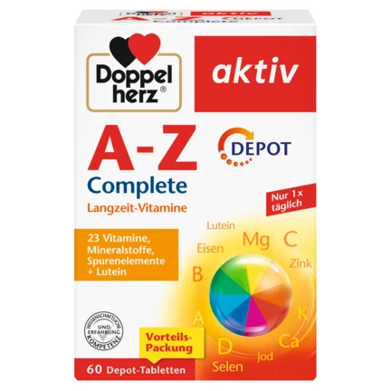 Doppelherz aktiv A-Z DEPOT Frontansicht