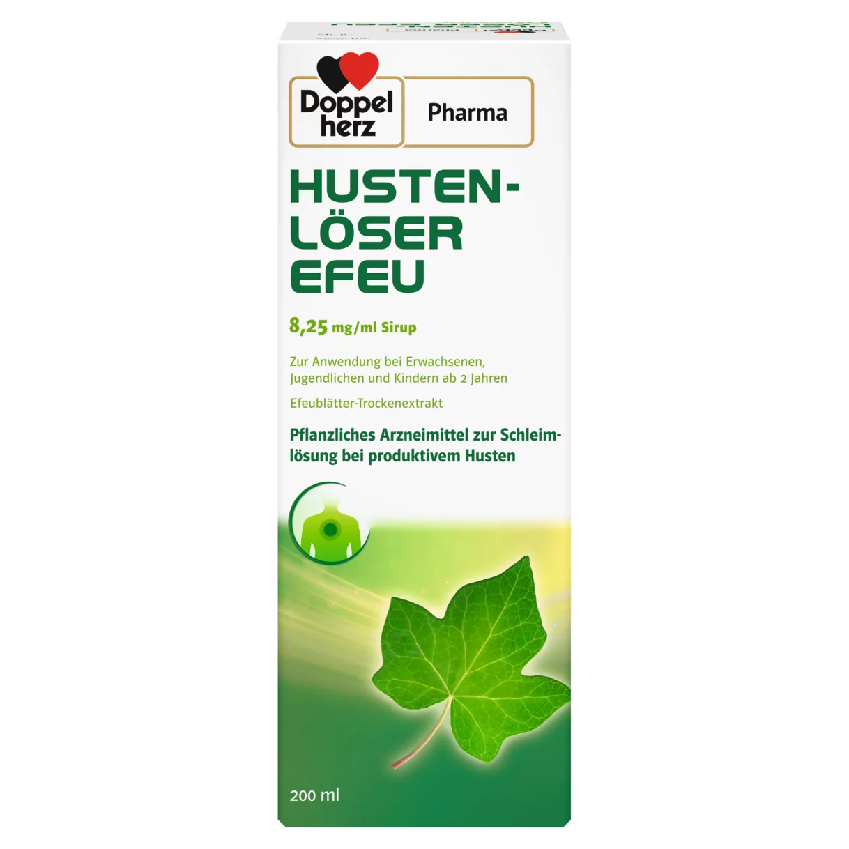 DoppelherzPharma HUSTENLÖSER EFEU 8,25 mg/ml Sirup Rückansicht