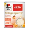 Doppelherz aktiv Kollagenpulver Pfirsich-Eistee Frontansicht