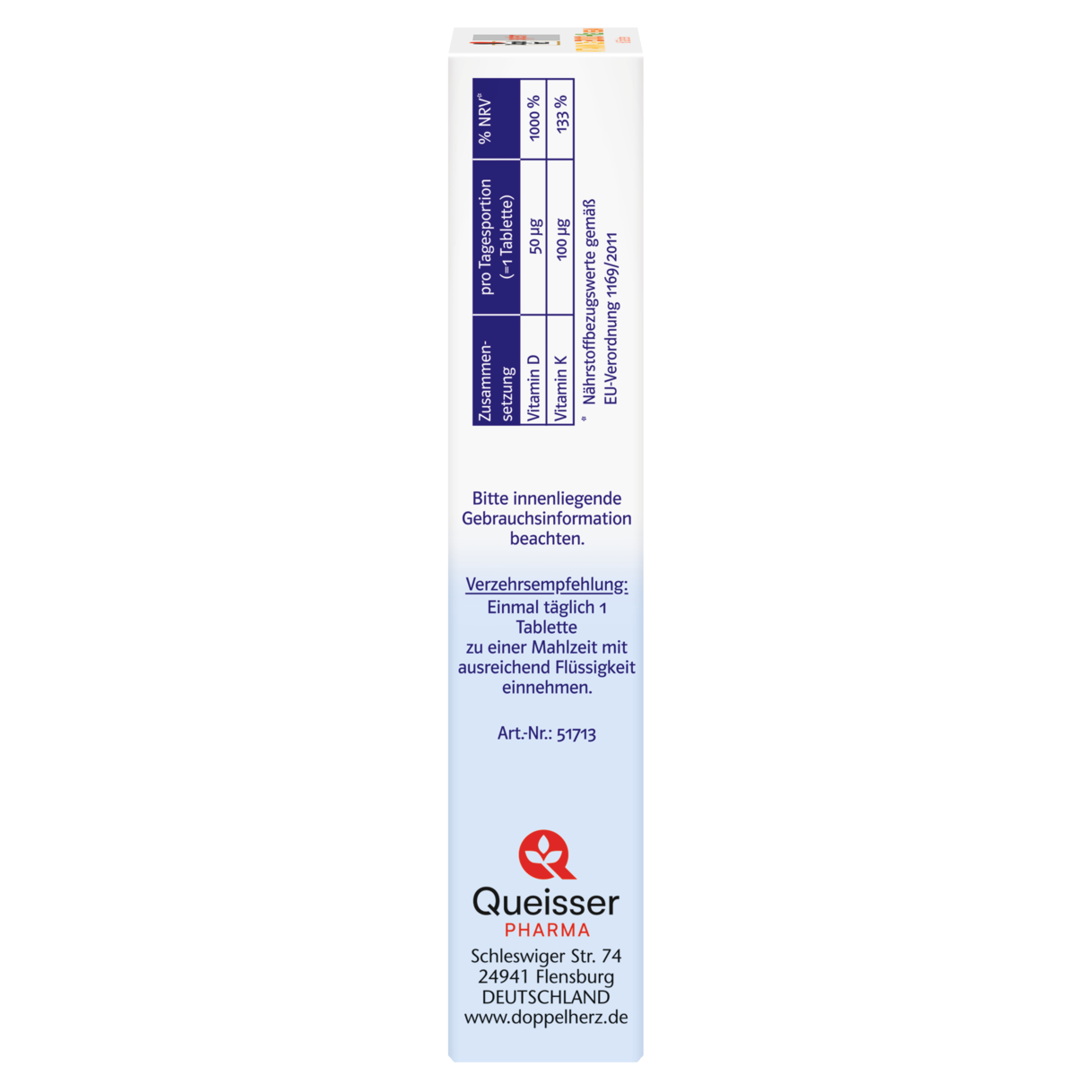 VITAMIN D3 2000 + K2 VEGAN