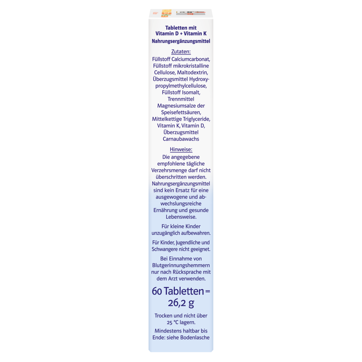 VITAMIN D3 2000 + K2 VEGAN