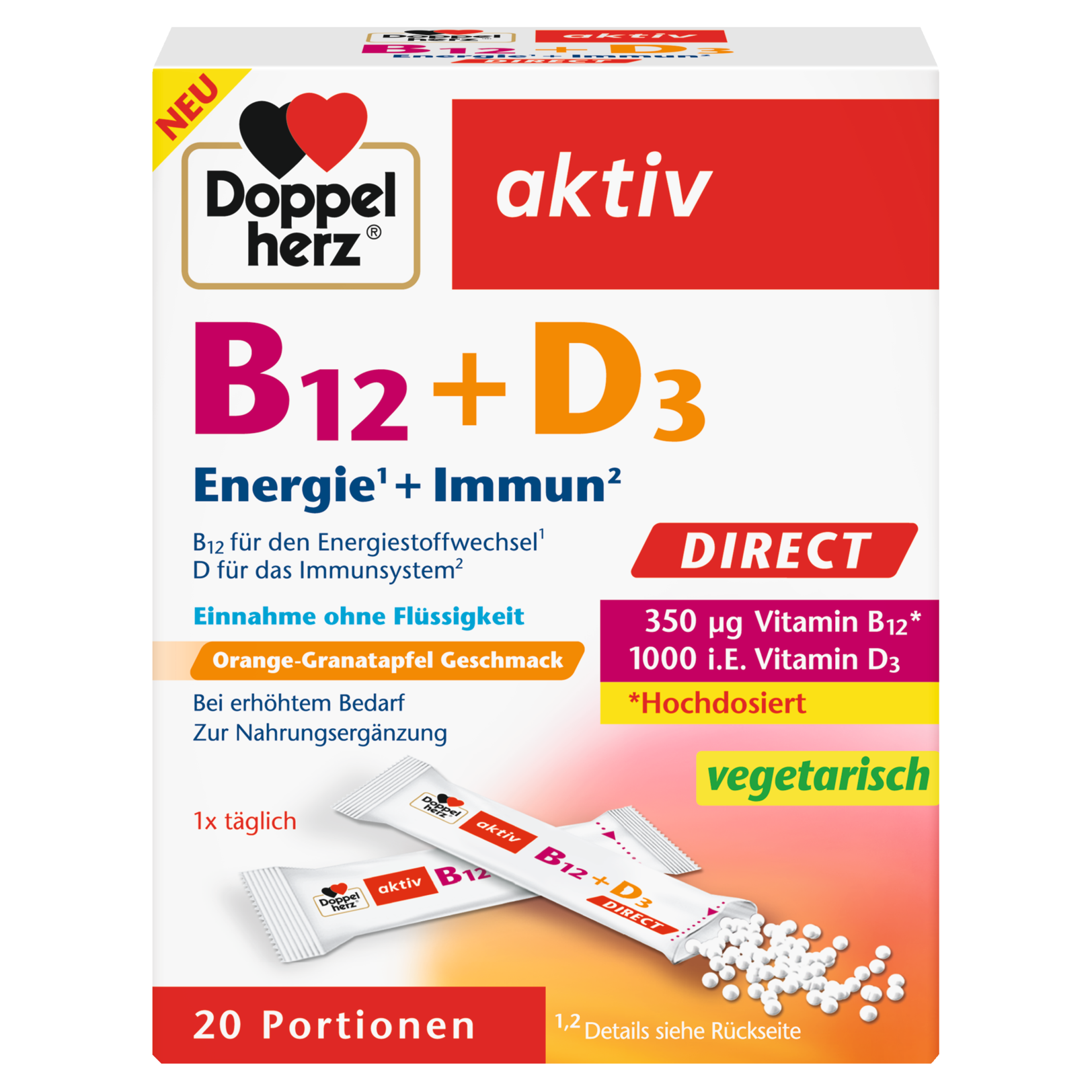 Doppelherz B12 + D3 DIRECT | Doppelherz