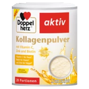 Doppelherz aktiv Kollagenpulver Zitrone Frontansicht