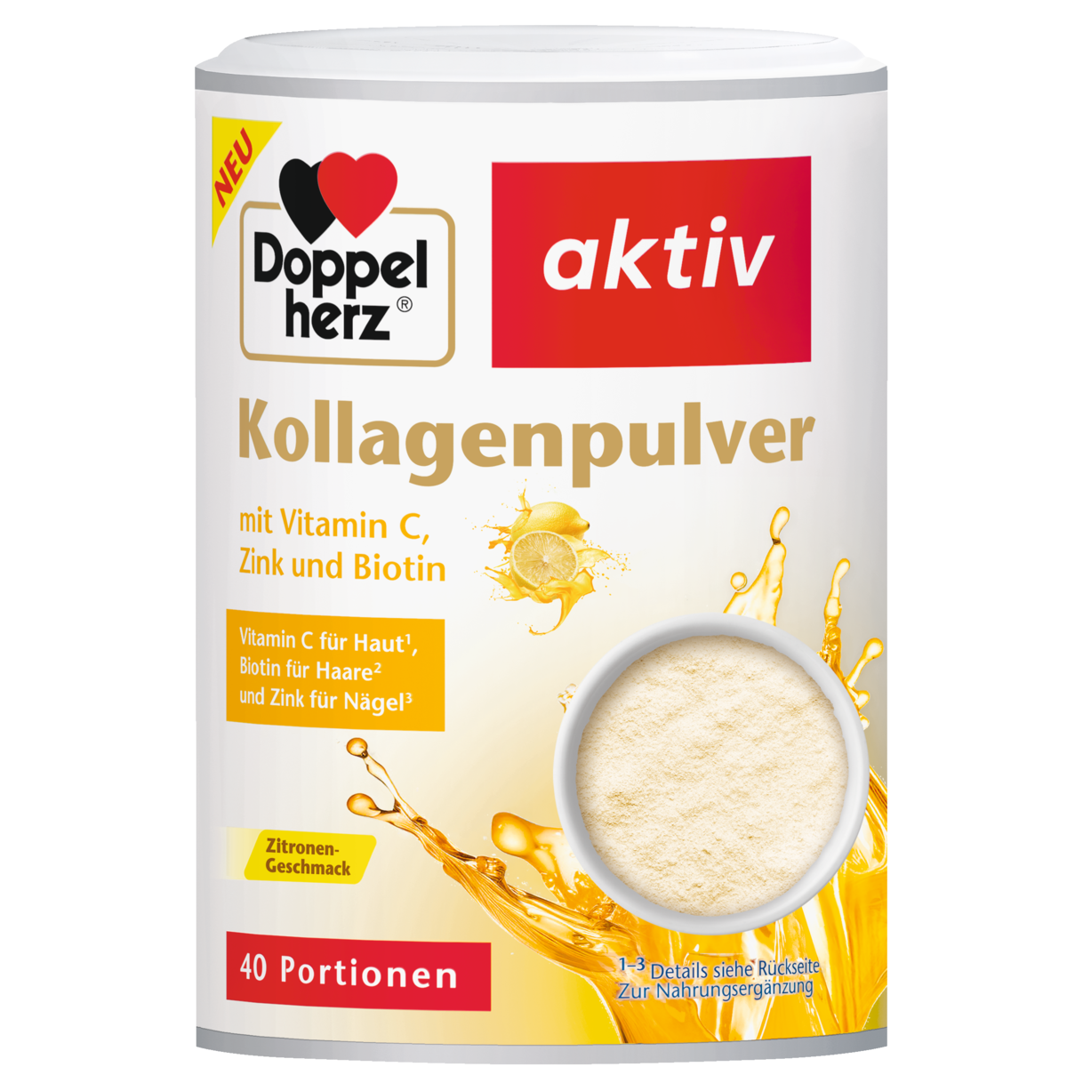 Kollagenpulver Zitrone