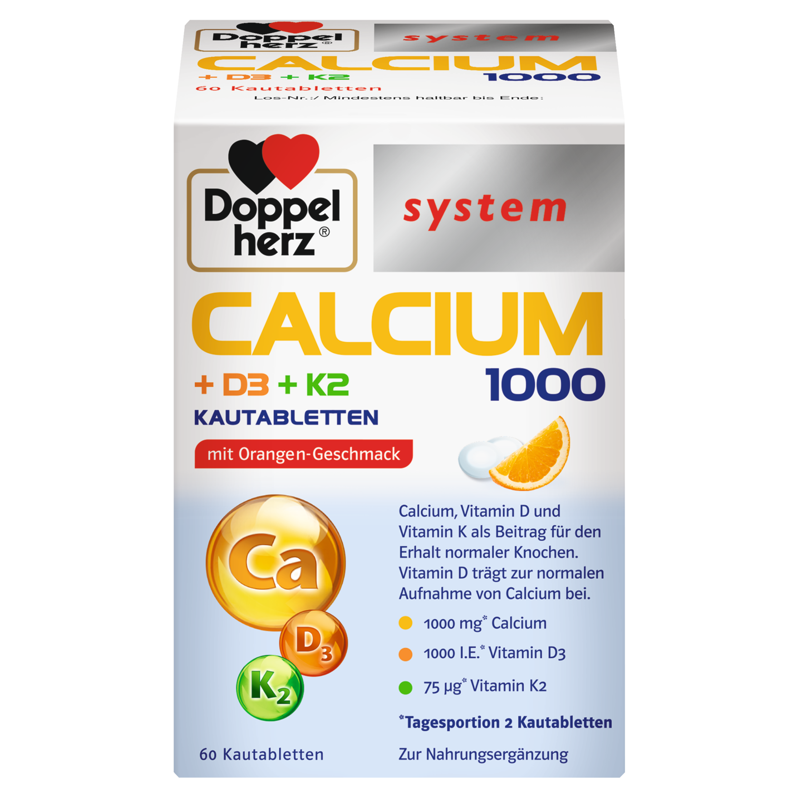 CALCIUM 1000 + D3 + K2