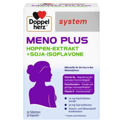 Doppelherz system MENO PLUS Frontansicht
