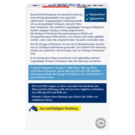 Doppelherz aktiv Omega-3 1400 Rückansicht