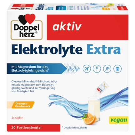 Doppelherz aktiv Elektrolyte Extra Frontansicht