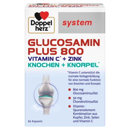 Doppelherz system GLUCOSAMIN PLUS 800 Frontansicht