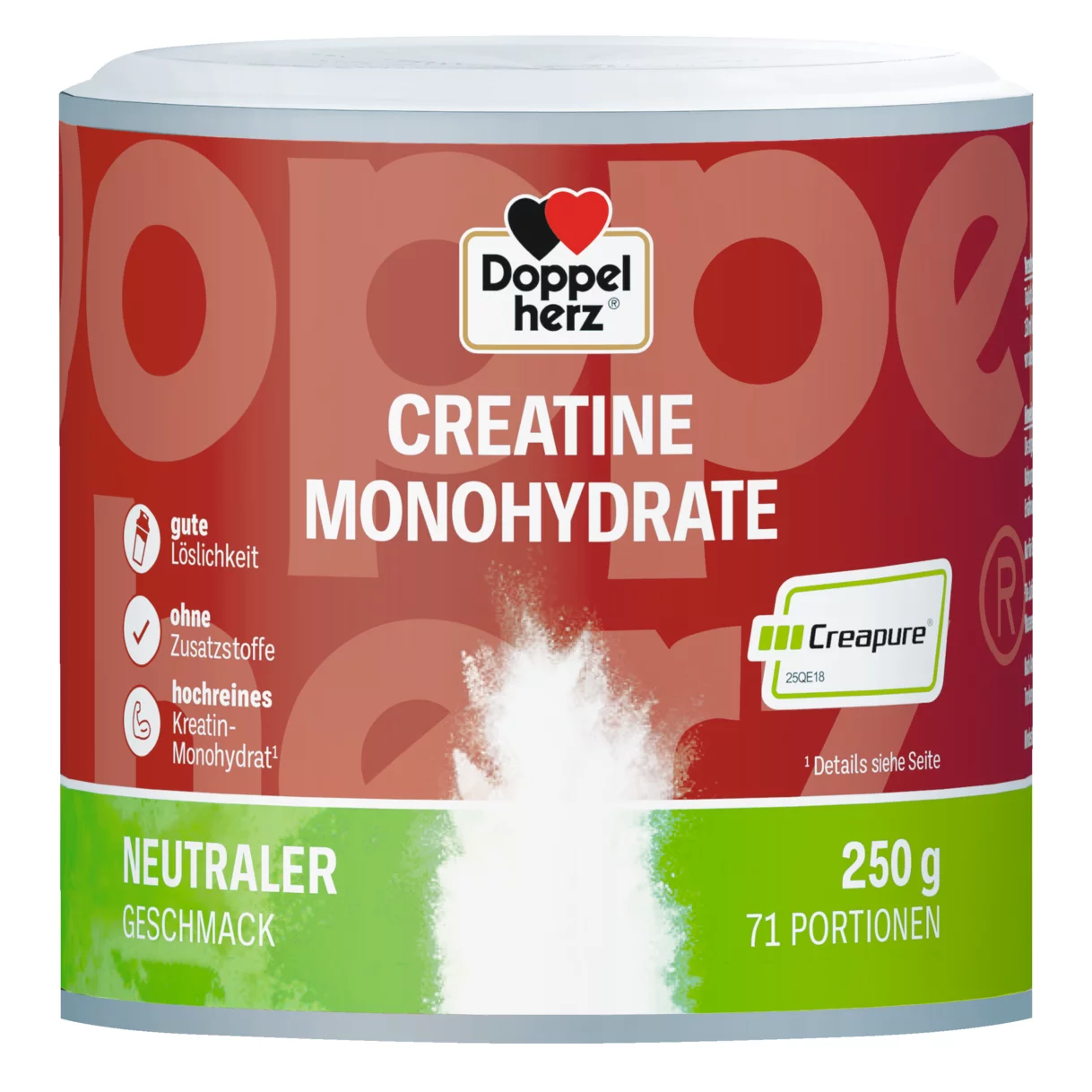 Doppelherz CREATINE MONOHYDRATE Frontansicht