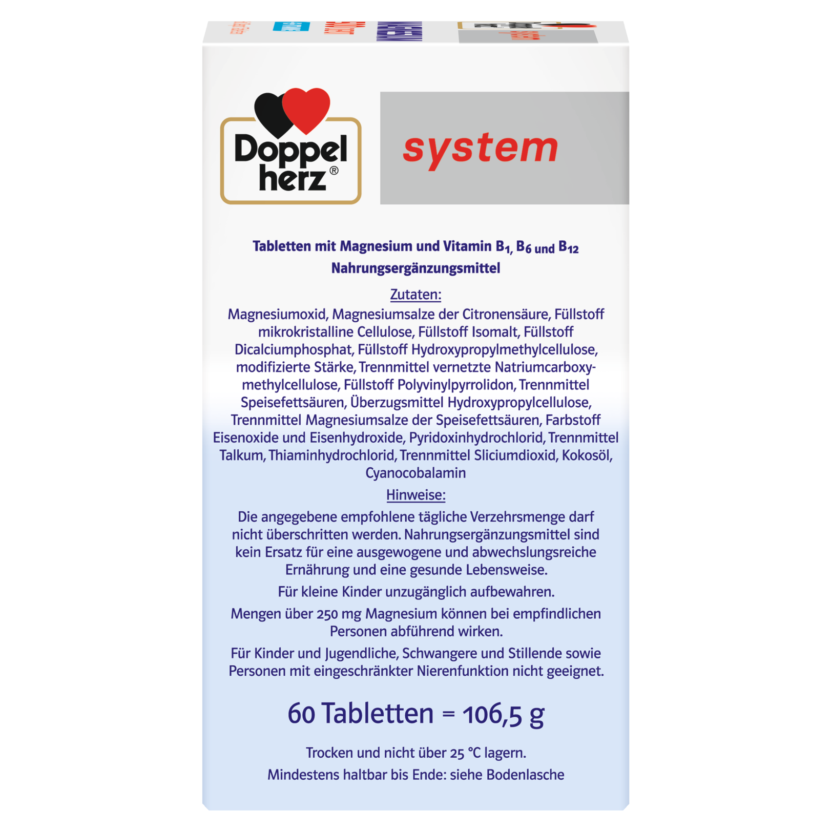 Doppelherz System Magnesium 500 Depot | Doppelherz