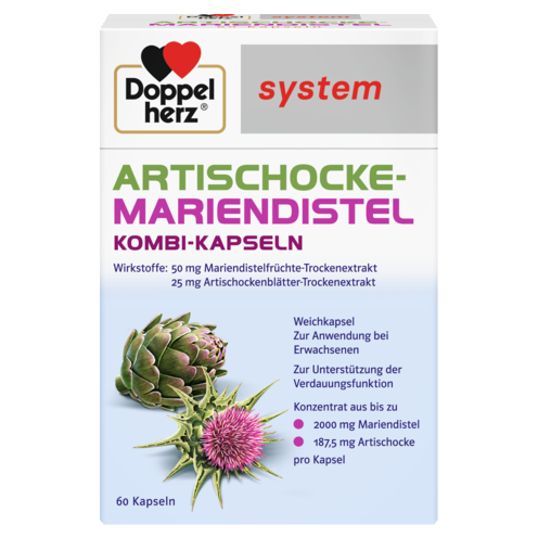 ARTISCHOCKE-MARIENDISTEL KOMBI-KAPSELN