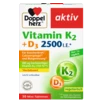 Doppelherz aktiv Vitamin K2 + D3 2500 I.E. Frontansicht