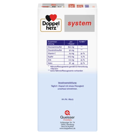 Doppelherz system GLUCOSAMIN PLUS 800 Seitenansicht links