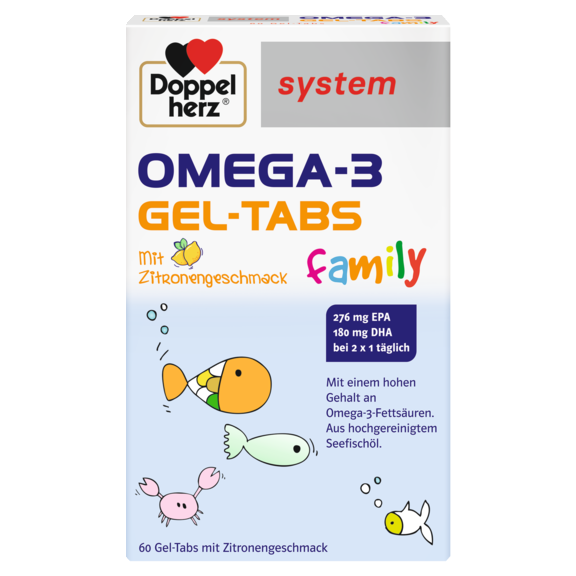 OMEGA-3 family Zitrone