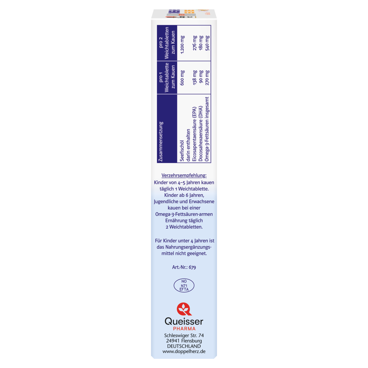 OMEGA-3 family Zitrone