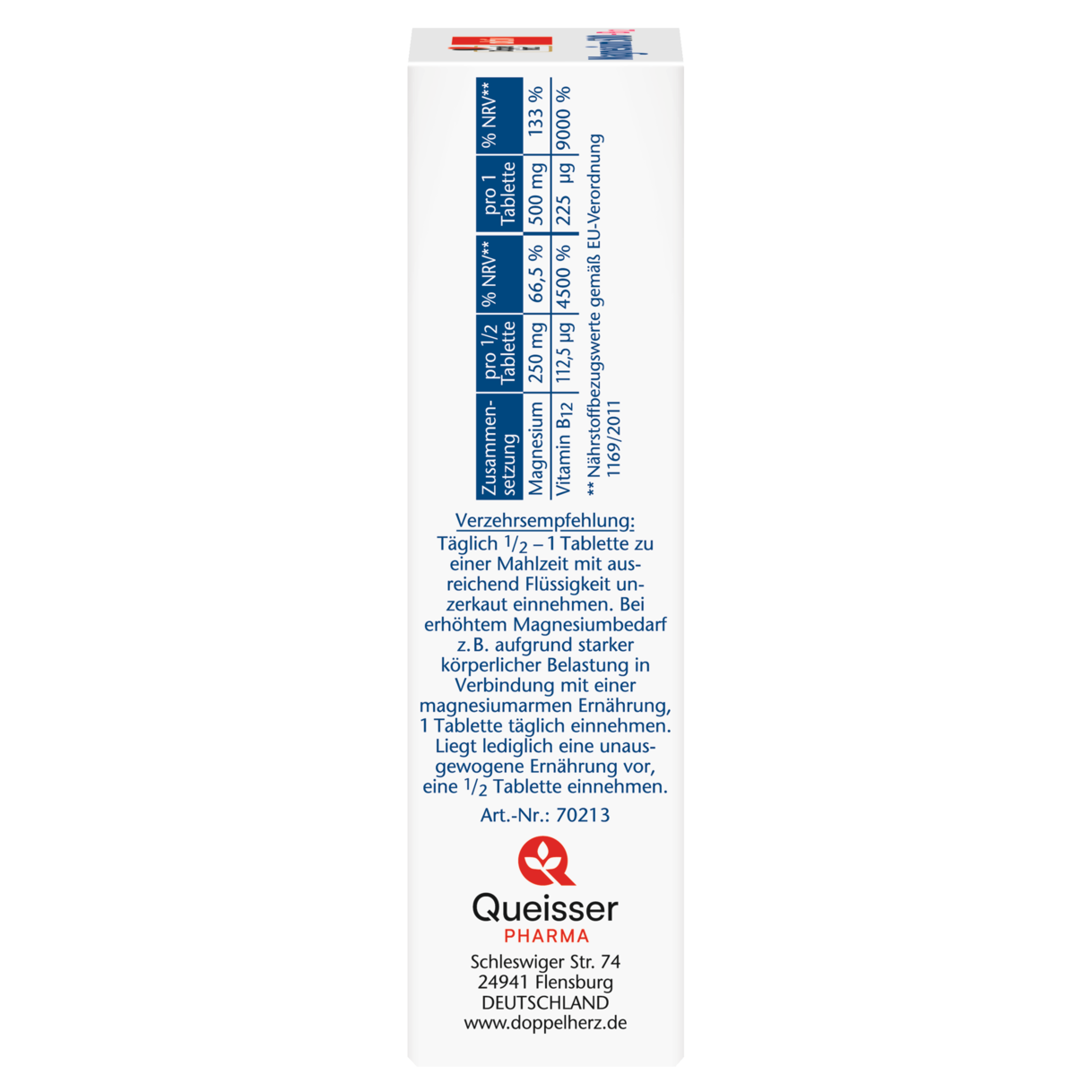 Magnesium 500 + B12