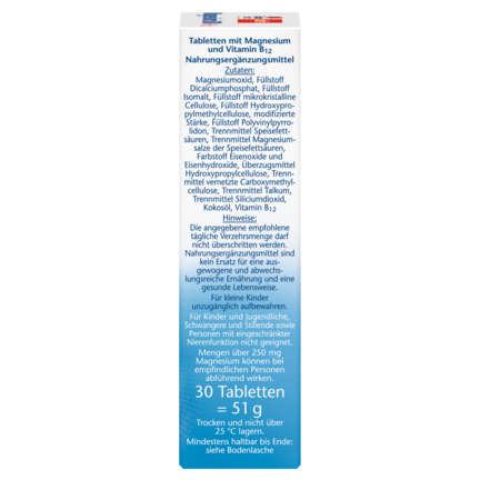 Magnesium 500 + B12