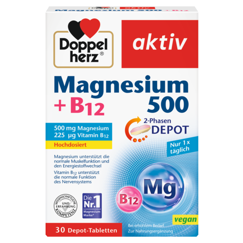Magnesium 500 + B12
