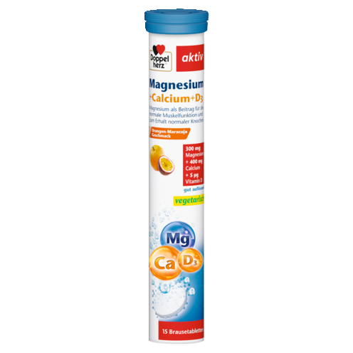 Magnesium + Calcium + D3 Brausetabletten