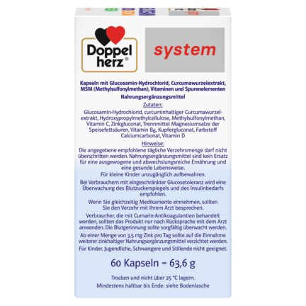 GLUCOSAMIN 1000 + CURCUMA VEGAN