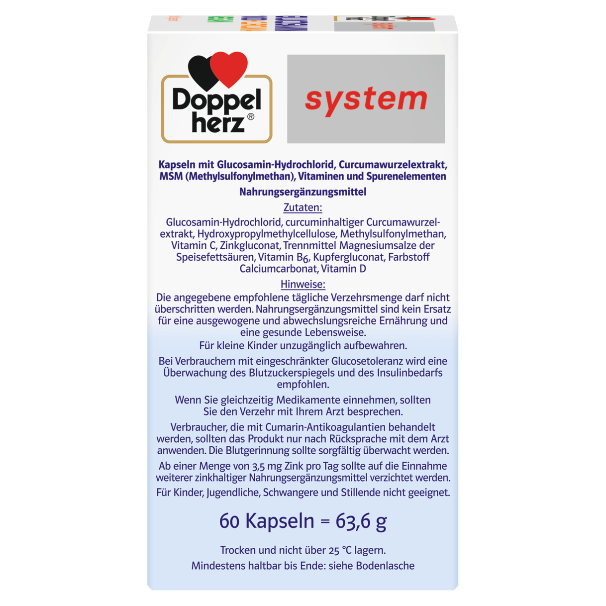 GLUCOSAMIN 1000 + CURCUMA VEGAN