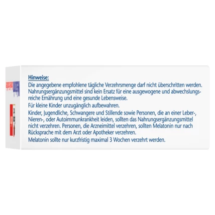 Doppelherz aktiv Melatonin Seitenansicht links